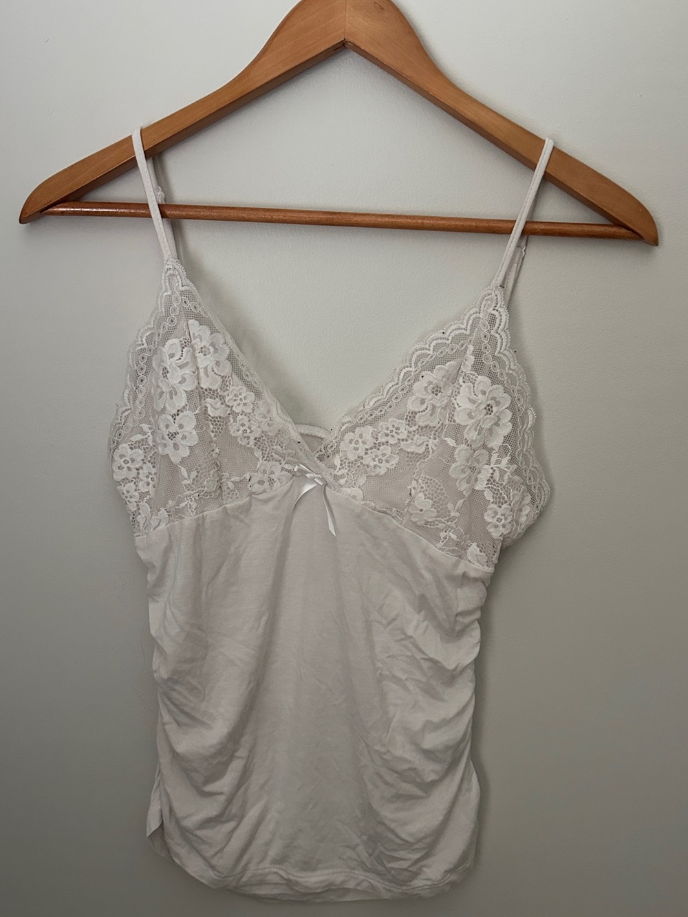 White Lace Cami Tank Top